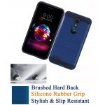 Wholesale LG K30 / LG K10 2018 / LG K10a 2018 / LG MS425 Armor Hybrid Case (Navy Blue)